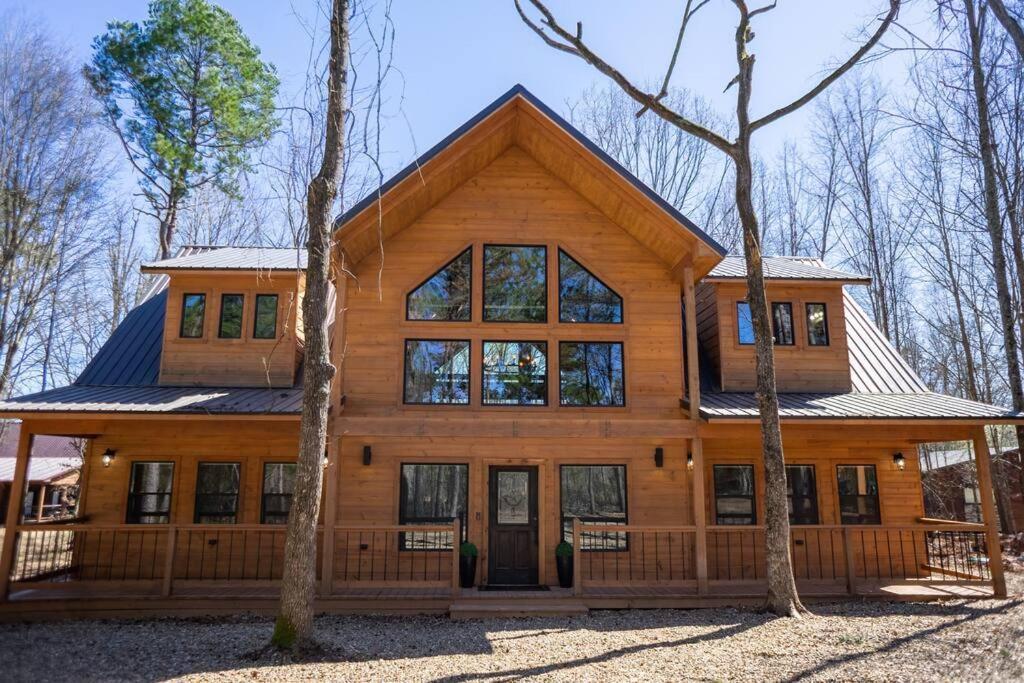 The Big Tex Luxury Cabin Is Epic Broken Bow Eksteriør bilde